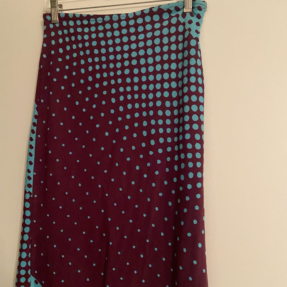 Polka Dot Warehouse knit skirt
